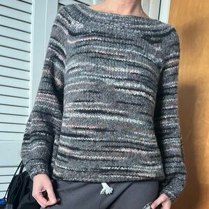 Express Women's Multicolor Knit Sweater